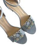 Sandalia Cinderella Azul 6 cms