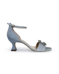 Sandalia Cinderella Azul 6 cms