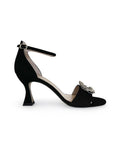 Sandalia Cinderella Negro 8 cms