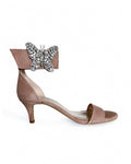 Sandalia Mariposa Nude 6 cms