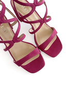 Sandalia Roma fucsia 7,5 cms