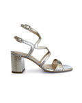 Sandalia Roma Plata 7,5 cms