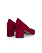 Zapato Cinderella burdeos 6 cms