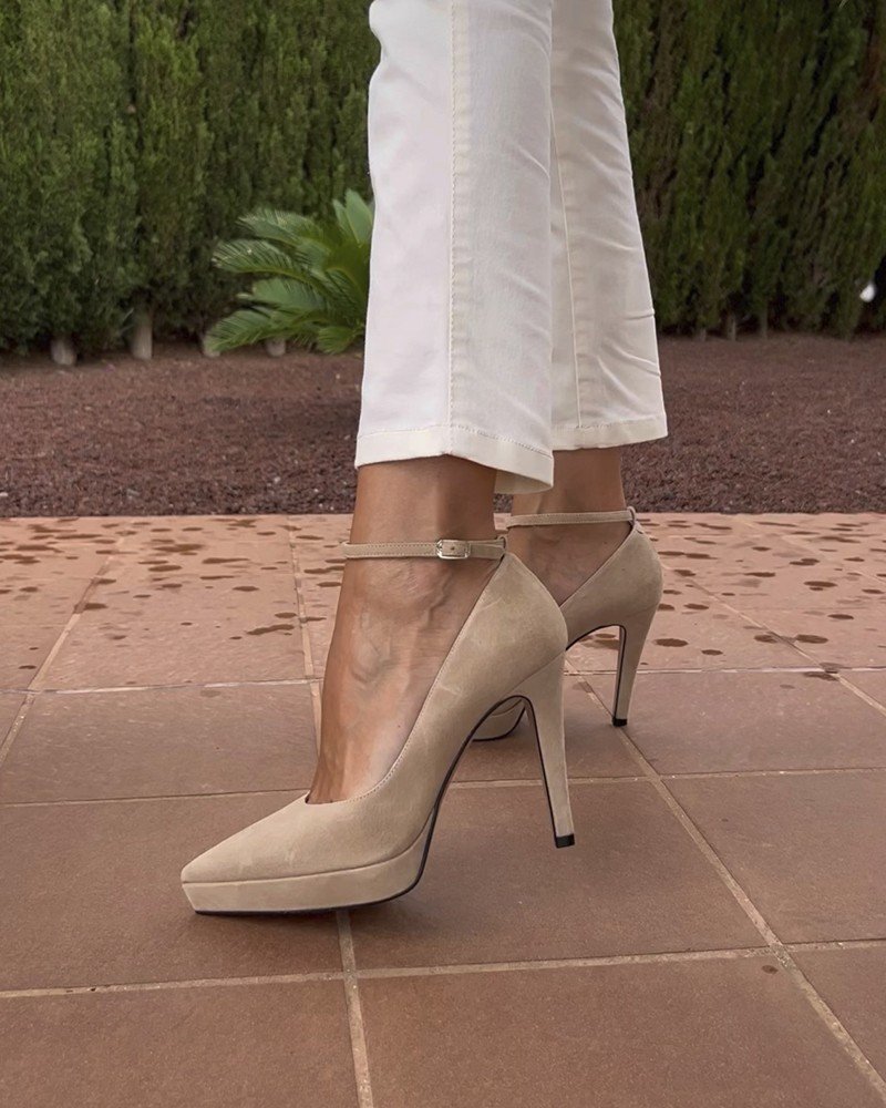 Zapato Mariona Beige 11 cms