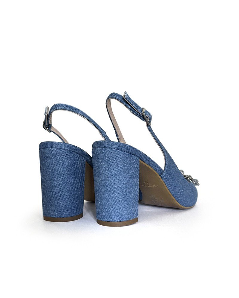 Zapato Cinderella Tejano 8 cms