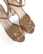 Sandalia Cinderella Plataforma Nude 12 cms