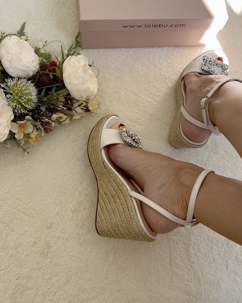 Cuña Cinderella Blanco