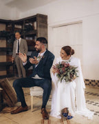 Zapato Cinderella Raso Azul Klein 8 cms