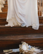 Zapato Cinderella azul 10 cms