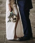 Zapato Cinderella azul 10 cms