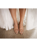 Zapato Cinderella Nude 10 cms