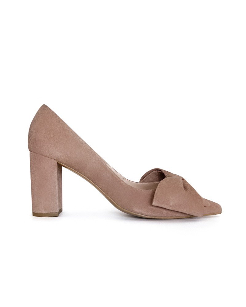 Zapato Audrey nude 8 cms