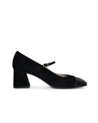 Zapato Mary Jane negro 6,5 cms