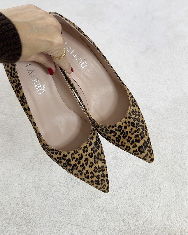 Zapato animal print 6 cms