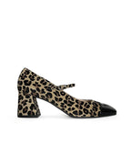 Zapato Mary Jane animal print 6,5 cms