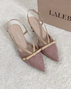 Zapato Cristal nude