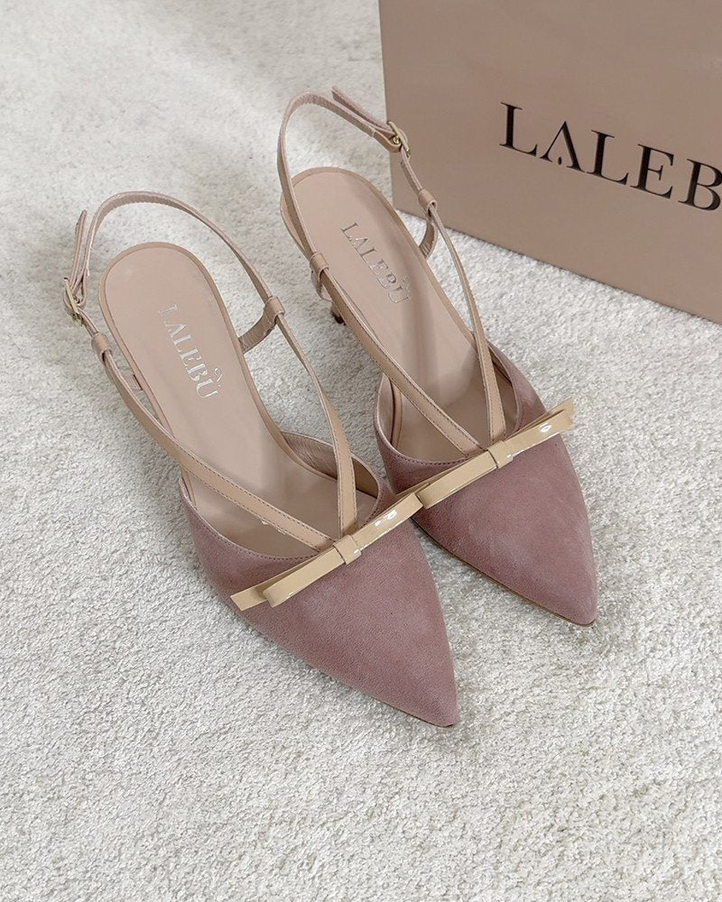 Zapato Cristal nude