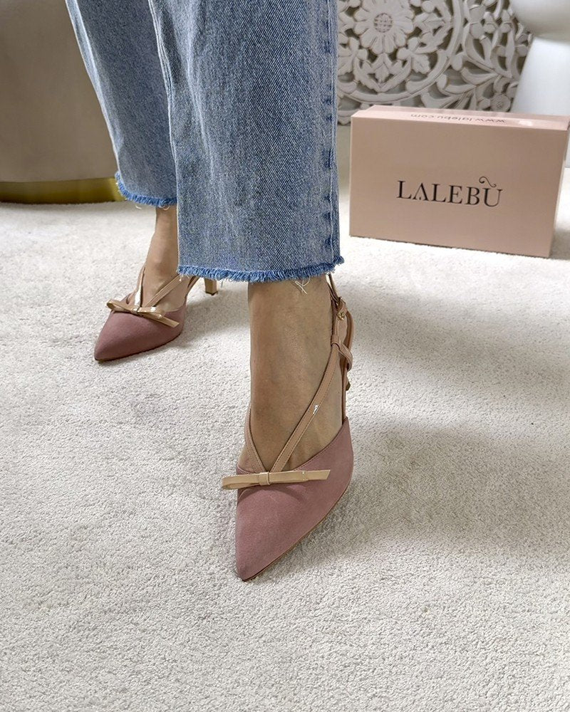 Zapato Cristal nude