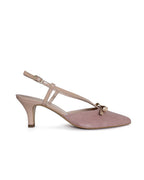 Zapato Cristal nude