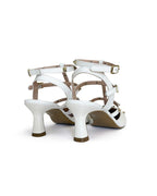 Zapato Tachuelas Blanco 6 cms