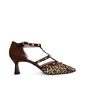 Zapato Tachuelas Animal Print 6 cms