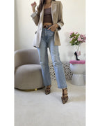 Zapato Tachuelas Animal Print 6 cms