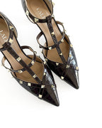 Zapato Tachuelas Coco Marrón Oscuro 6 cms