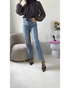 Zapato Tachuelas Coco Marrón Oscuro 6 cms