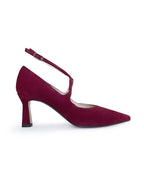 Zapato Cruz Burdeos