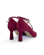 Zapato Cruz Burdeos