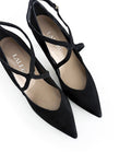 Zapato Cruz Negro