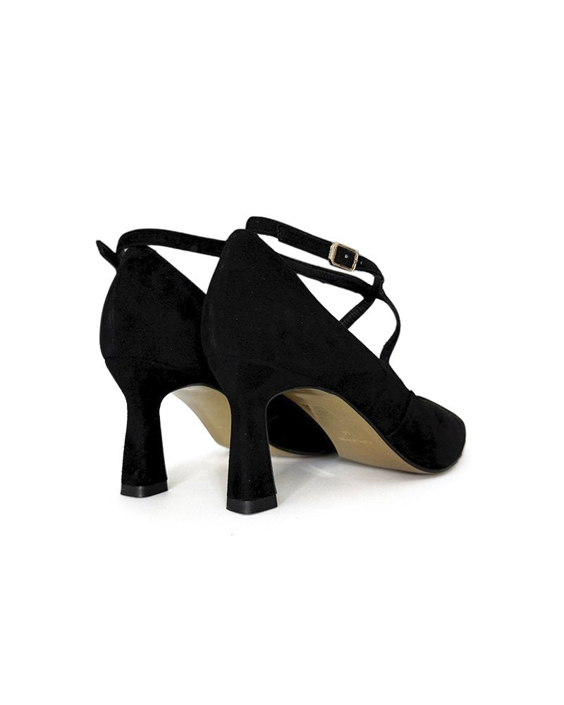 Zapato Cruz Negro
