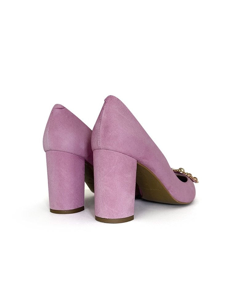 Zapato Cinderella rosa 8 cms