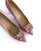 Zapato Cinderella rosa 6 cms