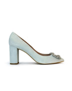 Zapato Cinderella Aguamarina 8 cms