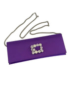 Bolso Cinderella Raso Morado