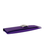 Bolso Cinderella Raso Morado