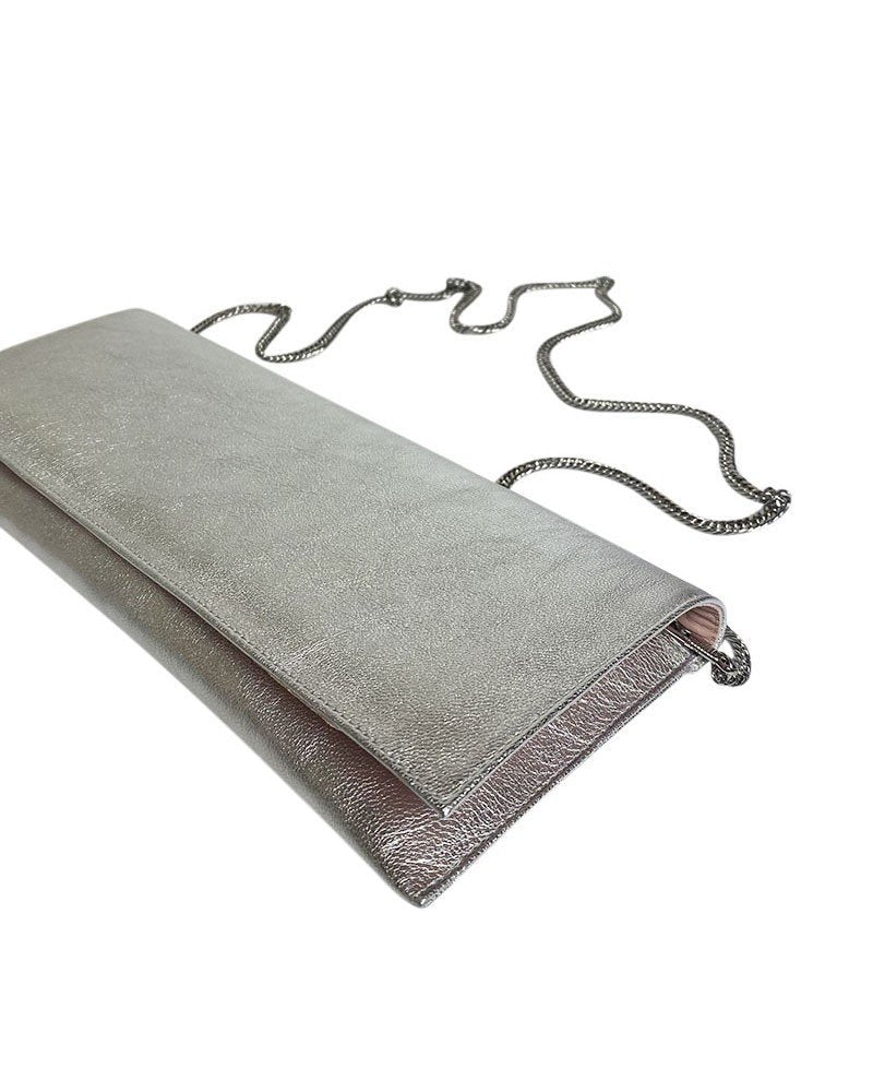 Bolso plateado
