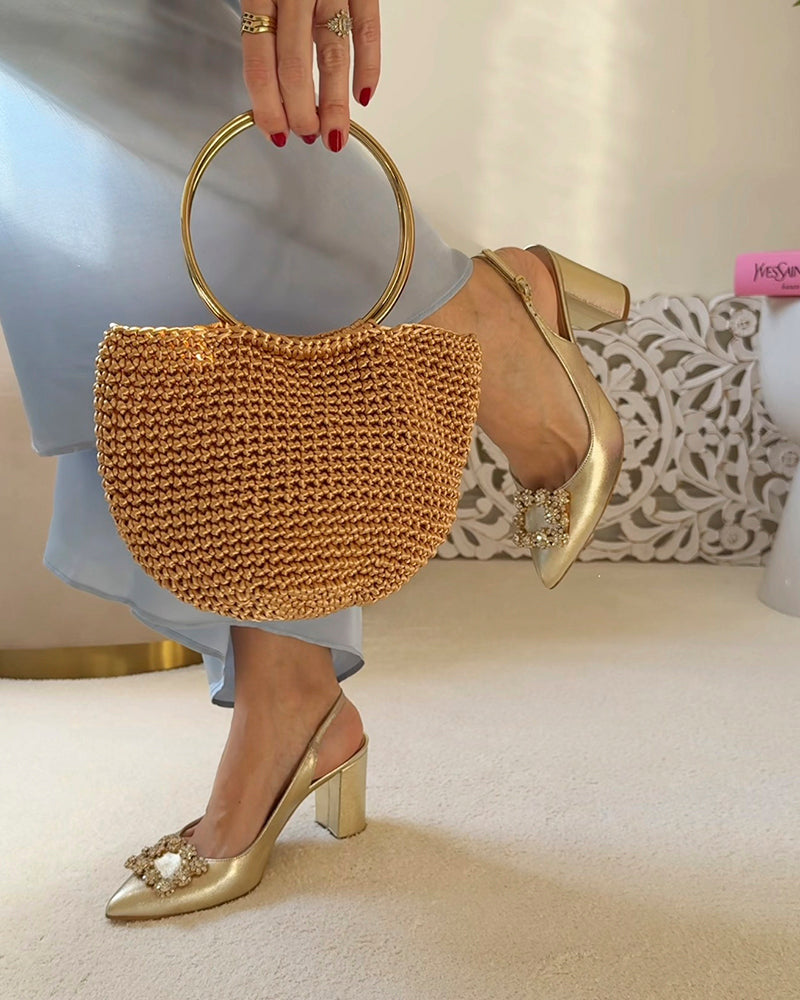 Bolso Capri Dorado