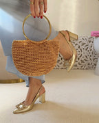 Bolso Capri Dorado