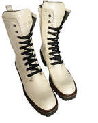Bota blanco roto