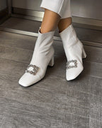Botín Cinderella Blanco