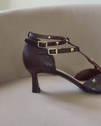 Tachuelas Marrón Texturizado 6 cms