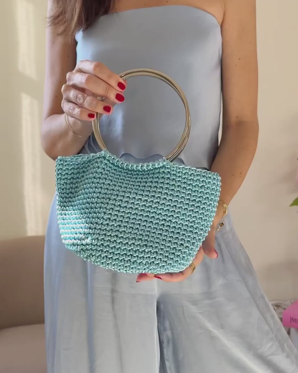 Bolso Capri Azul