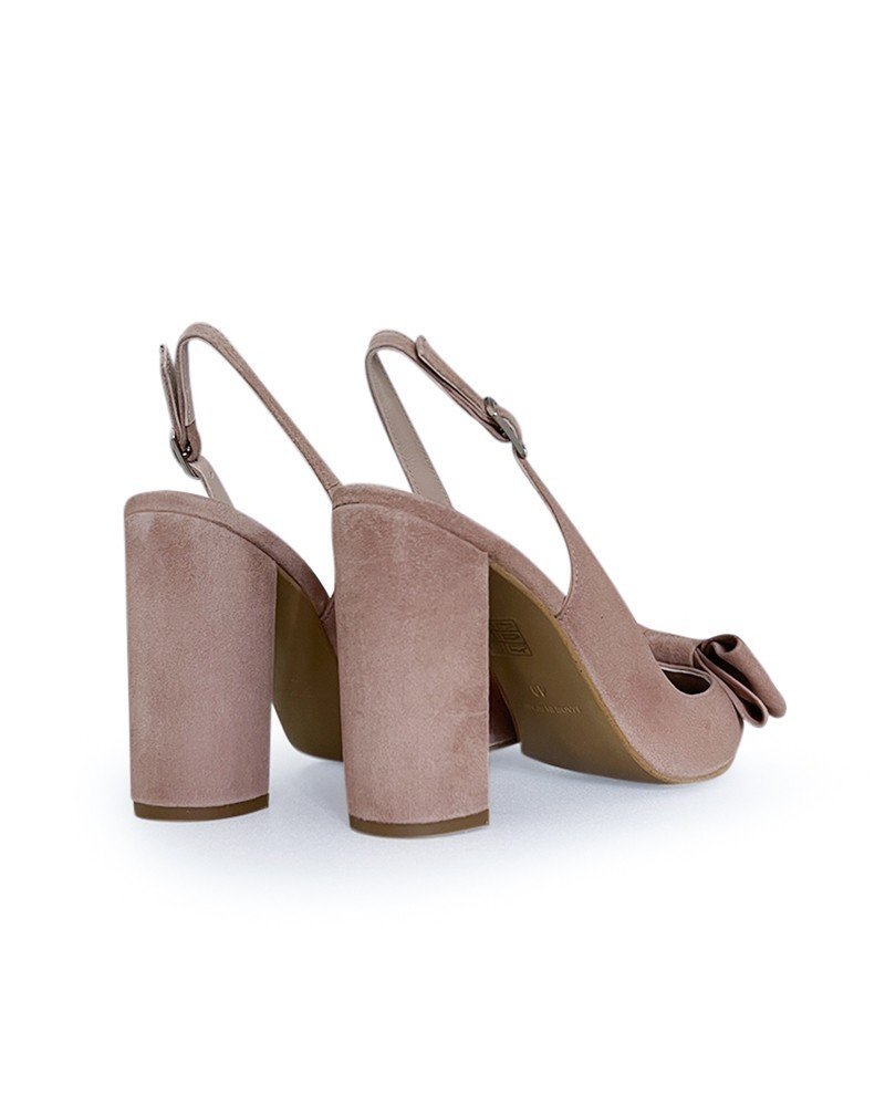Zapato Audrey Nude Destalonado 10 cms