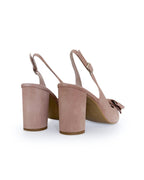 Zapato Audrey nude Destalonado 8 cms