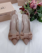 Zapato Audrey nude Destalonado 8 cms