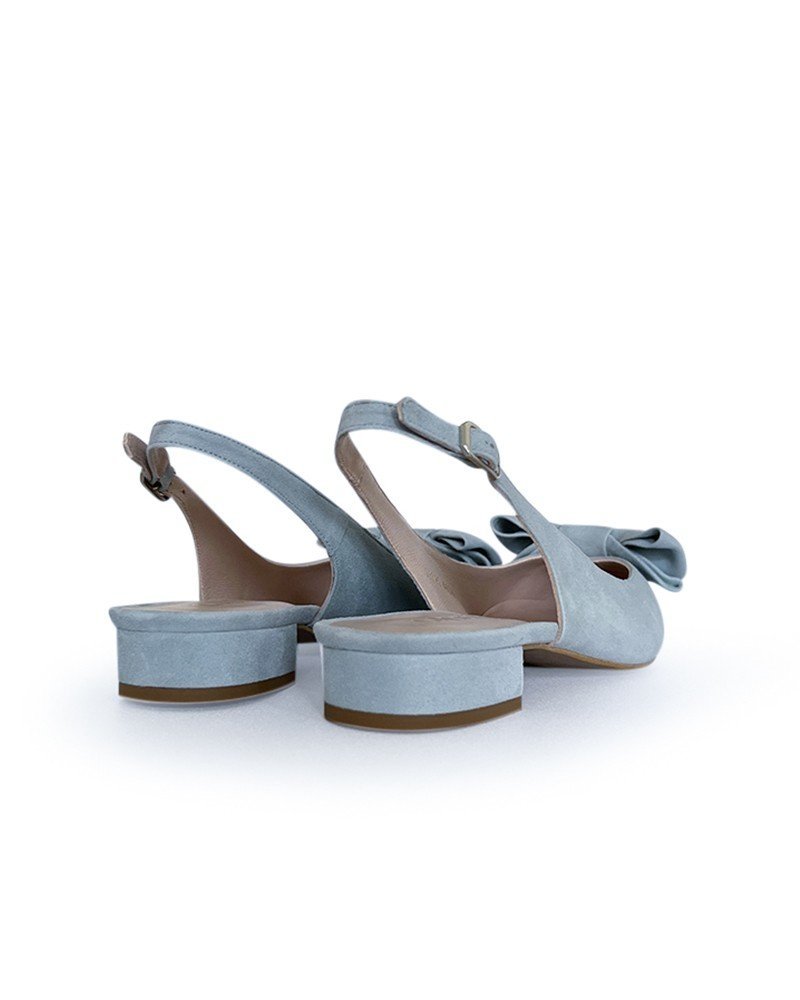 Zapato Audrey Plano azul