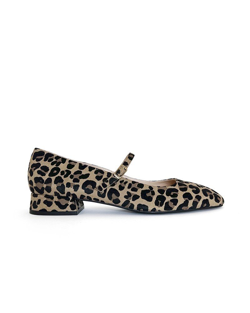 Zapato Mary Jane animal print