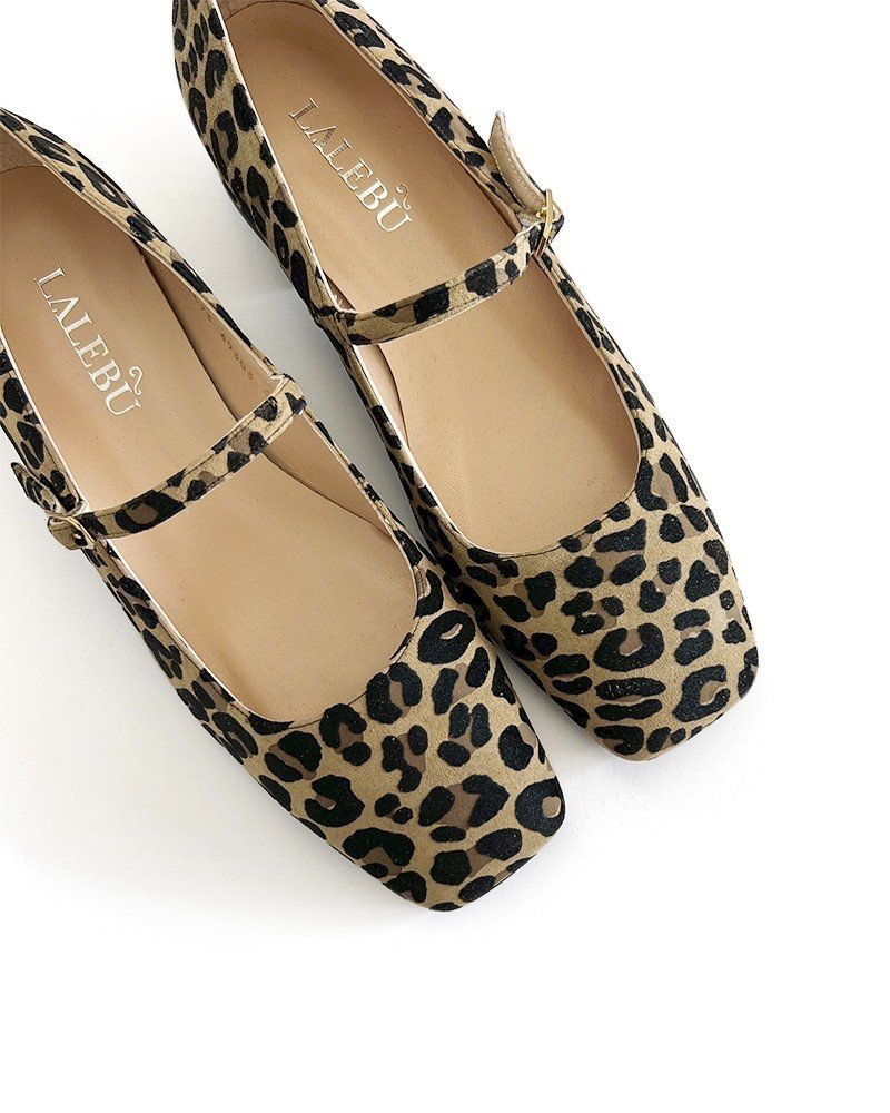 Zapato Mary Jane animal print